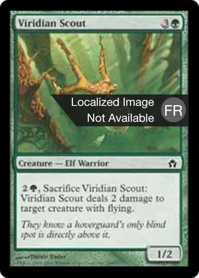 Éclaireur viridian
