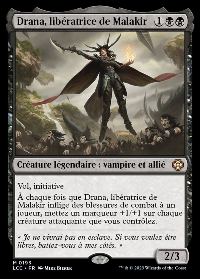 Drana, libératrice de Malakir