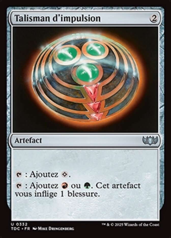 Talisman d'impulsion