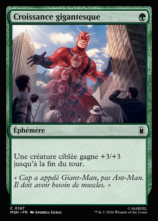Croissance gigantesque
