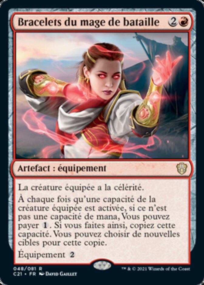 Bracelets du mage de bataille