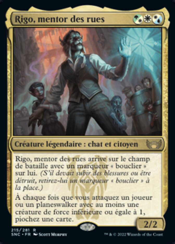 Rigo, mentor des rues