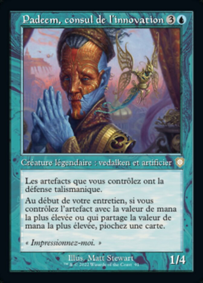 Padeem, consul de l'innovation