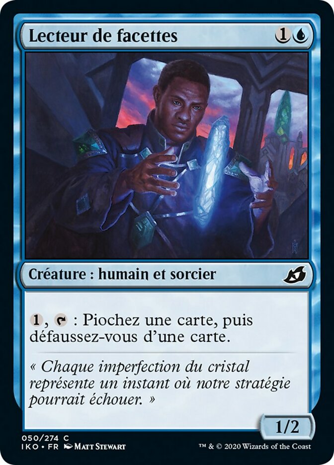 Lecteur de facettes