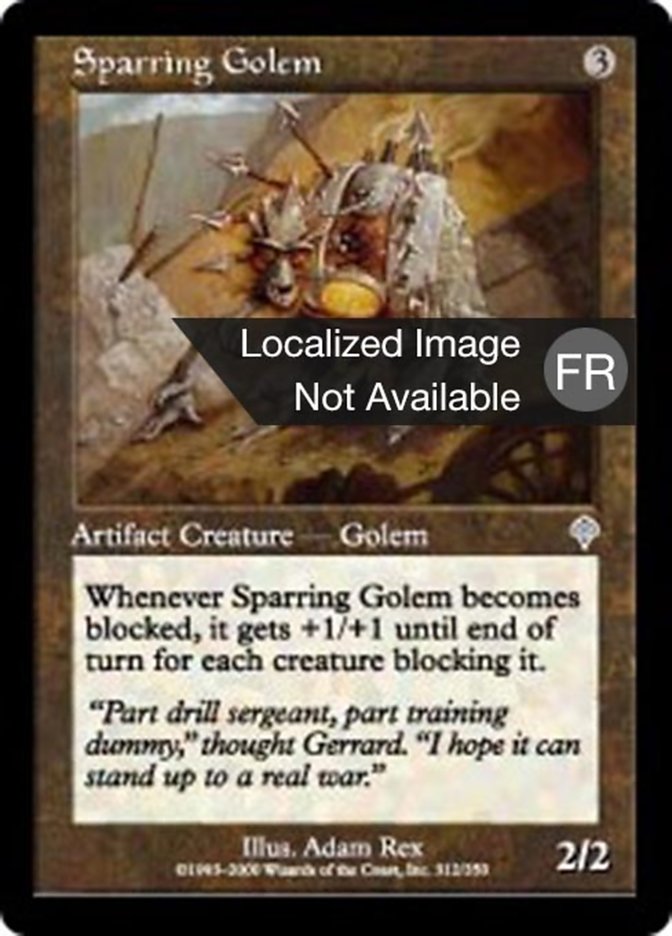 Golem d'entraînement