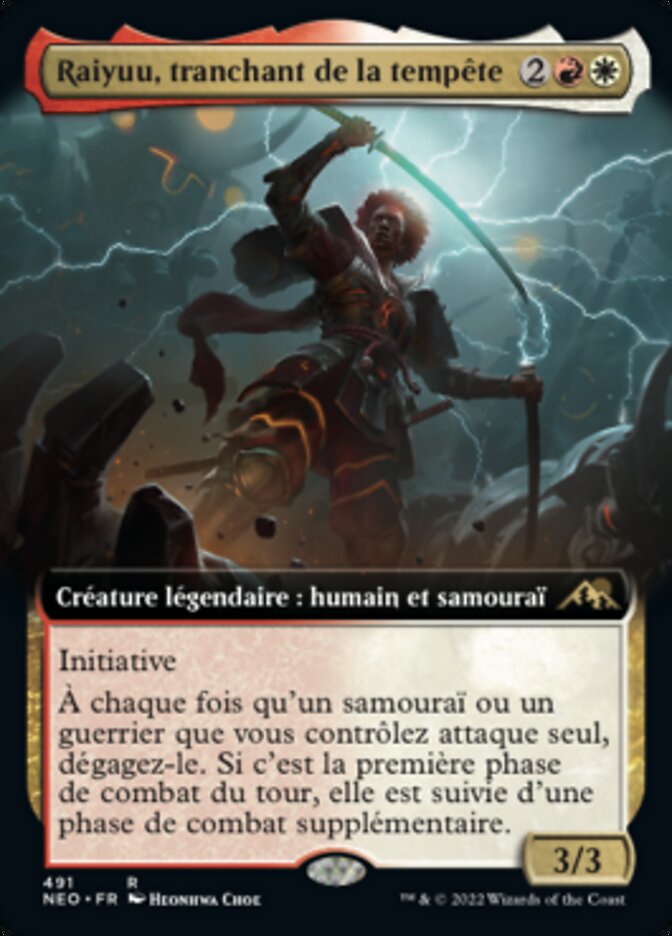 Raiyuu, tranchant de la tempête