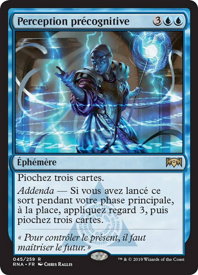 Perception précognitive