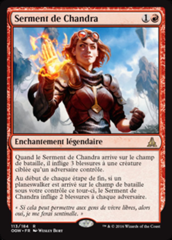 Serment de Chandra