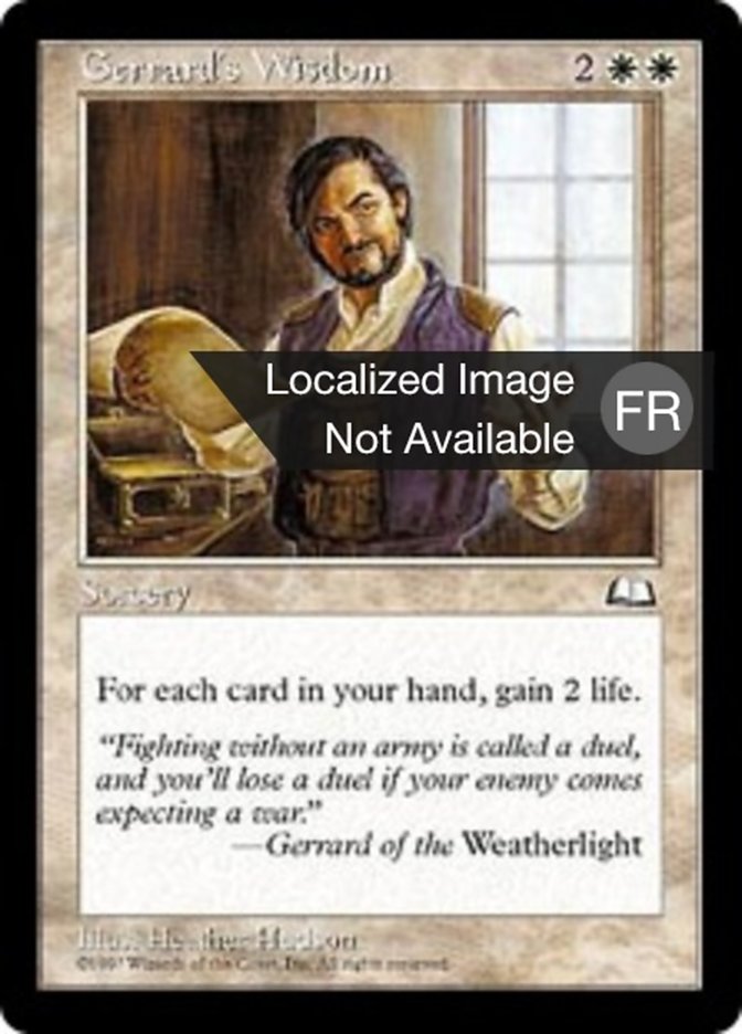 Sagesse selon Gerrard