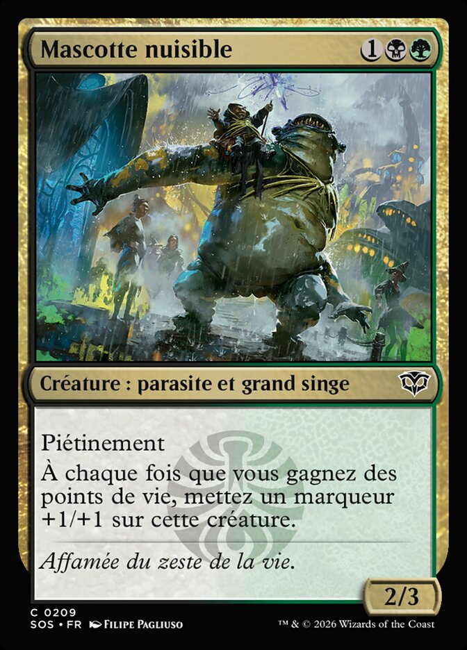 Mascotte nuisible