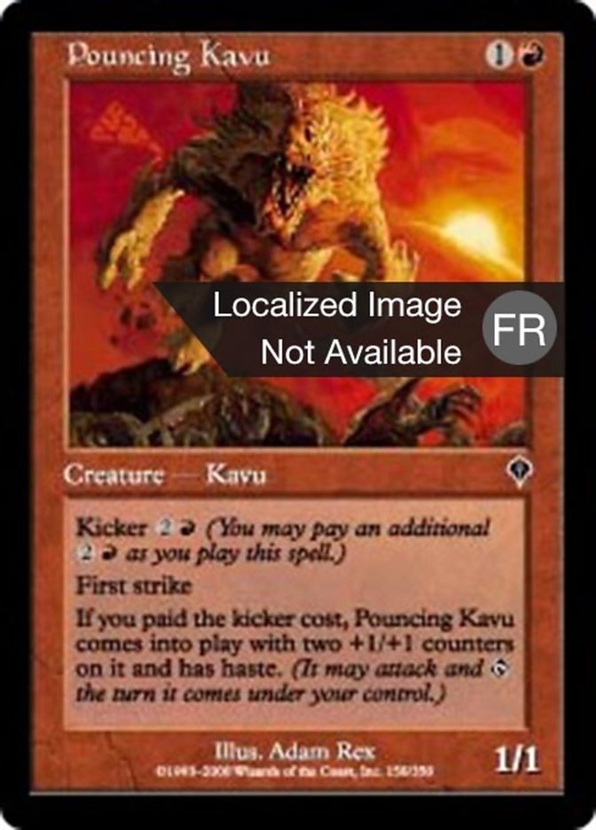 Kavru bondissant