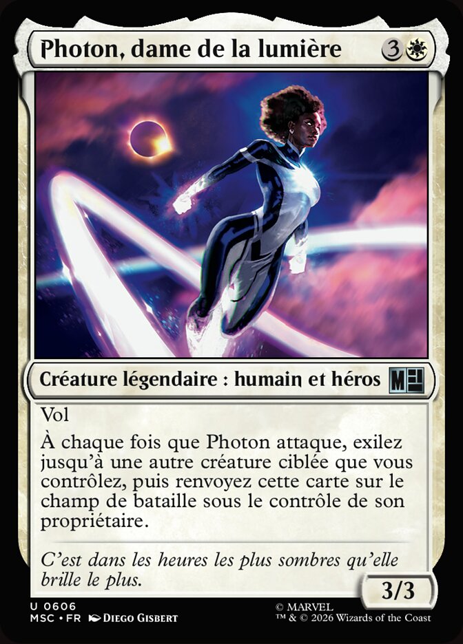 Photon, dame de la lumière