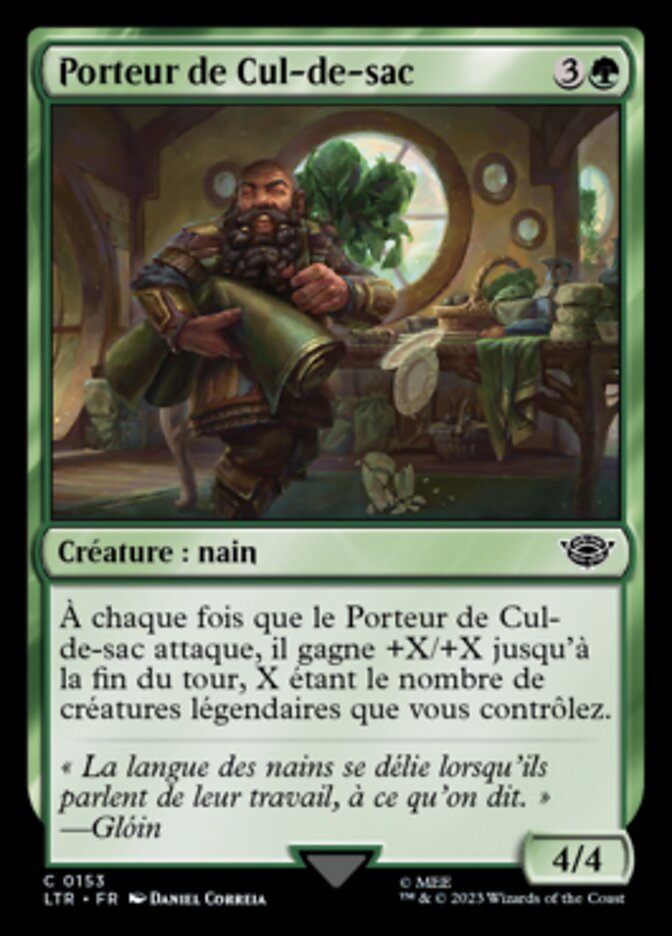 Porteur de Cul-de-sac