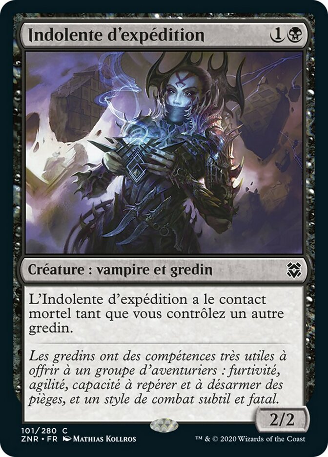 Indolente d'expédition