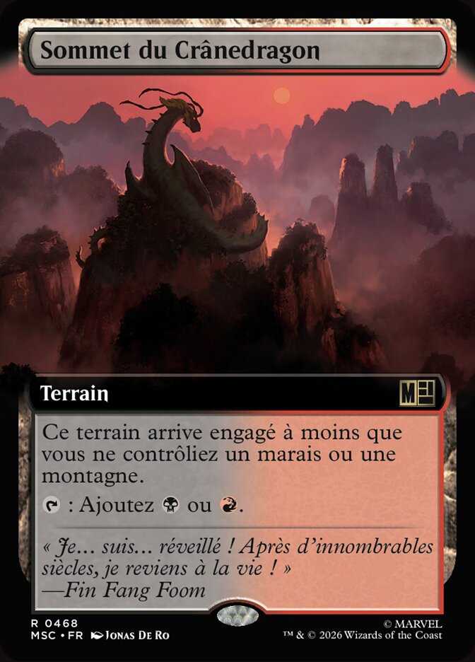 Sommet du Crânedragon