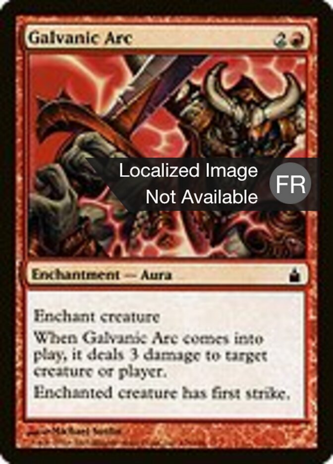 Arc galvanique