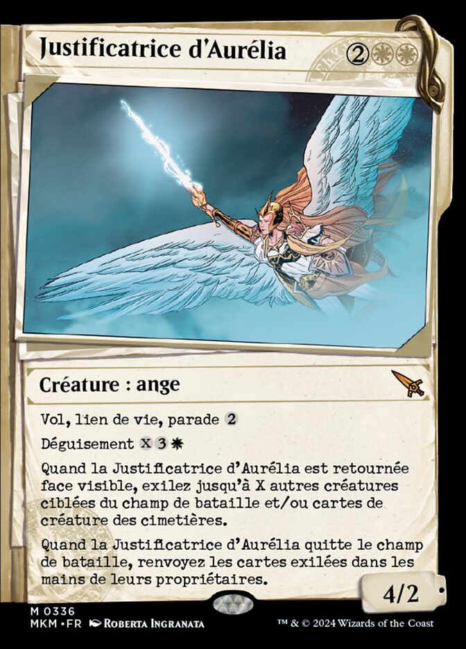 Justificatrice d'Aurélia