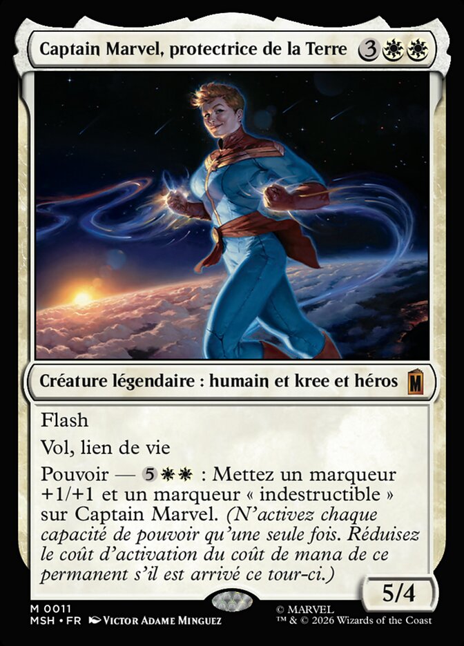 Captain Marvel, protectrice de la Terre