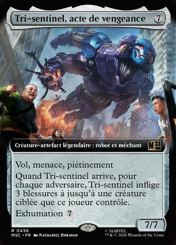 Tri-sentinel, acte de vengeance