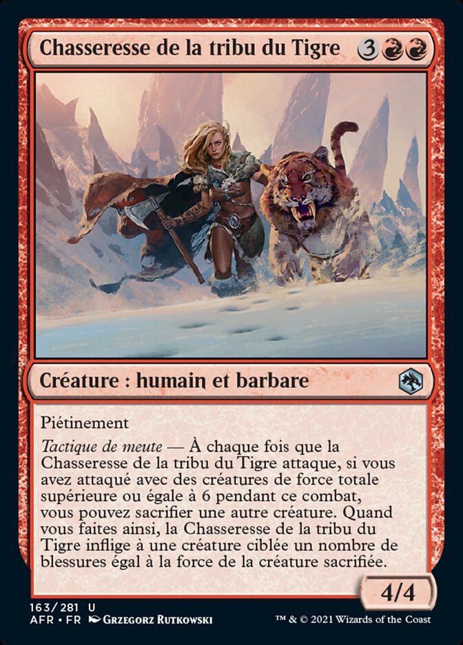 Chasseresse de la tribu du Tigre