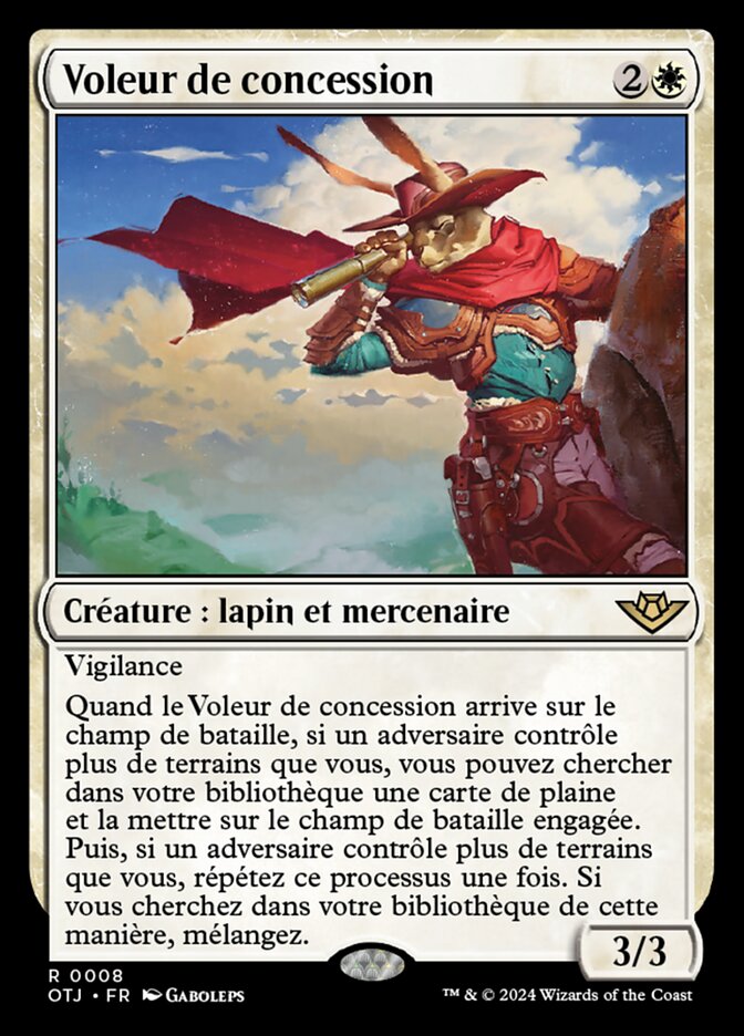 Voleur de concession