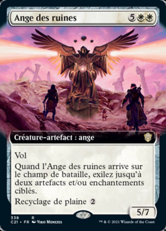 Ange des ruines