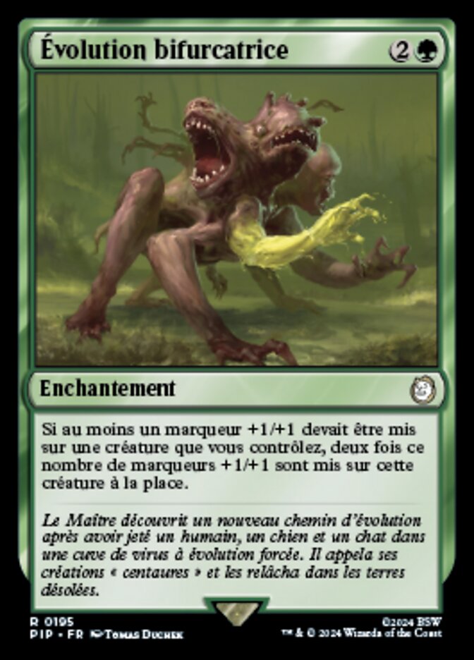 Évolution bifurcatrice