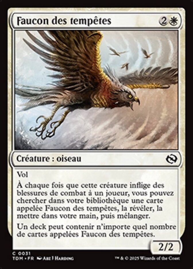 Faucon des tempêtes
