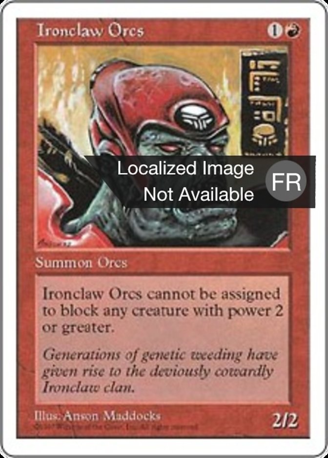 Orques de la griffe de fer