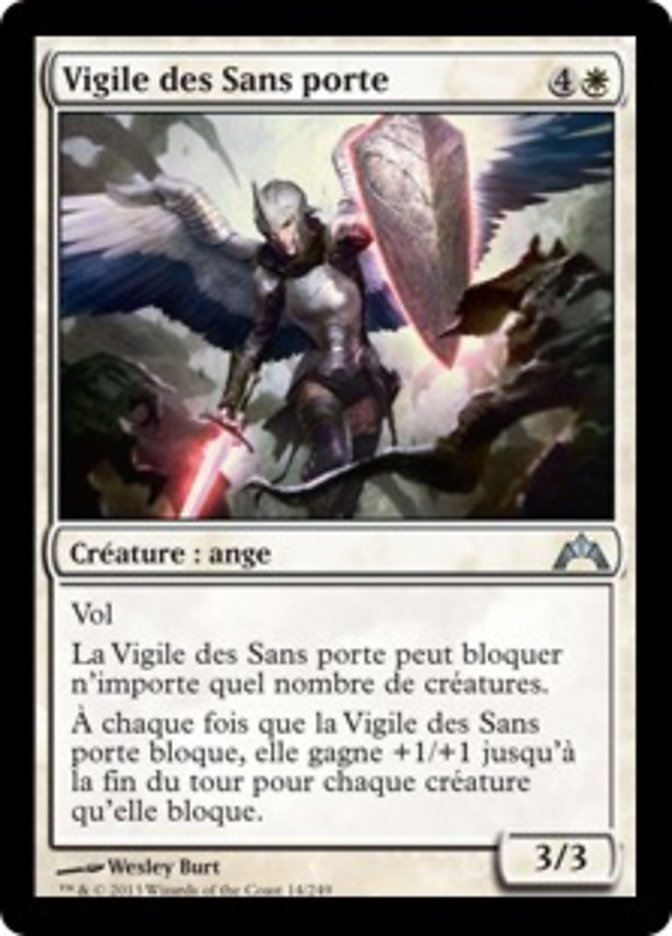 Vigile des Sans porte