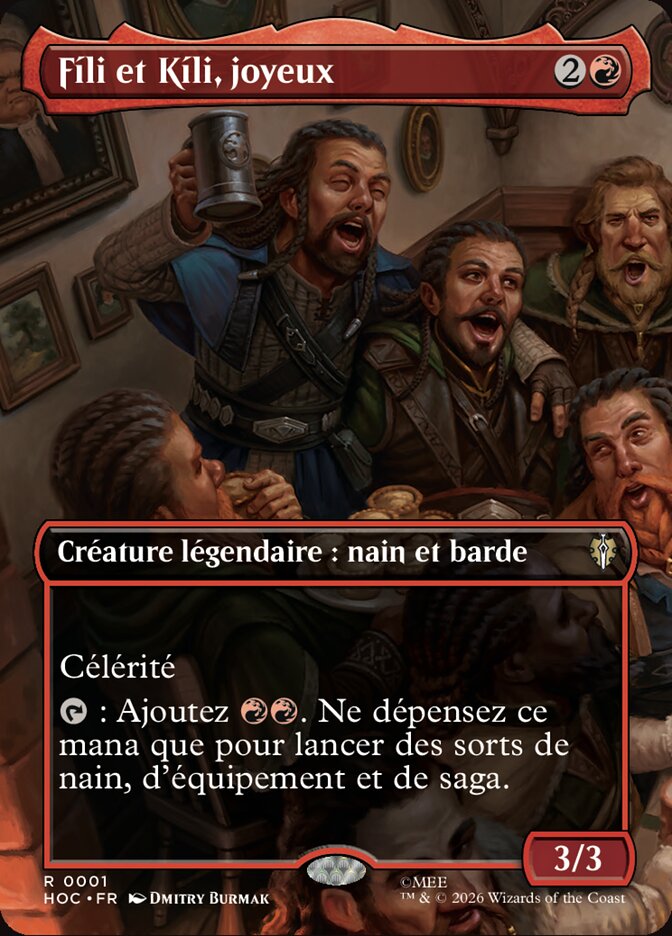 Fíli et Kíli, joyeux