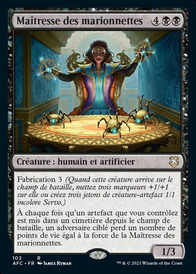 Maîtresse des marionnettes