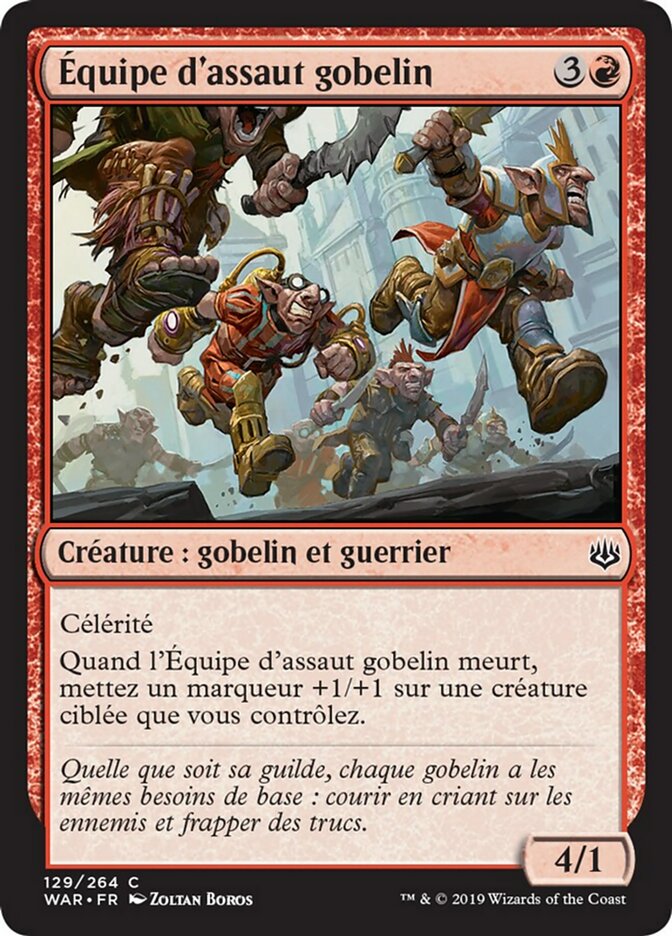 Équipe d'assaut gobelin