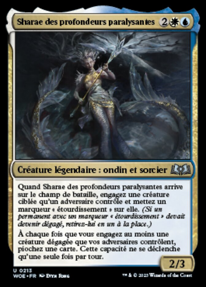 Sharae des profondeurs paralysantes