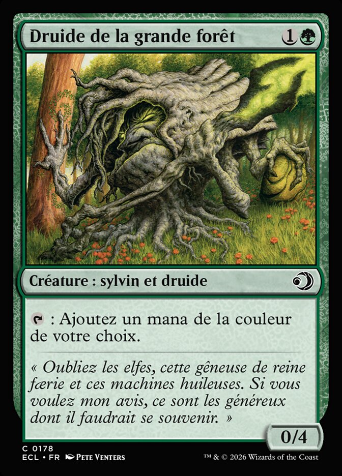 Druide de la grande forêt