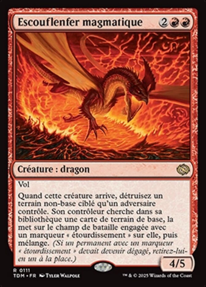 Escouflenfer magmatique