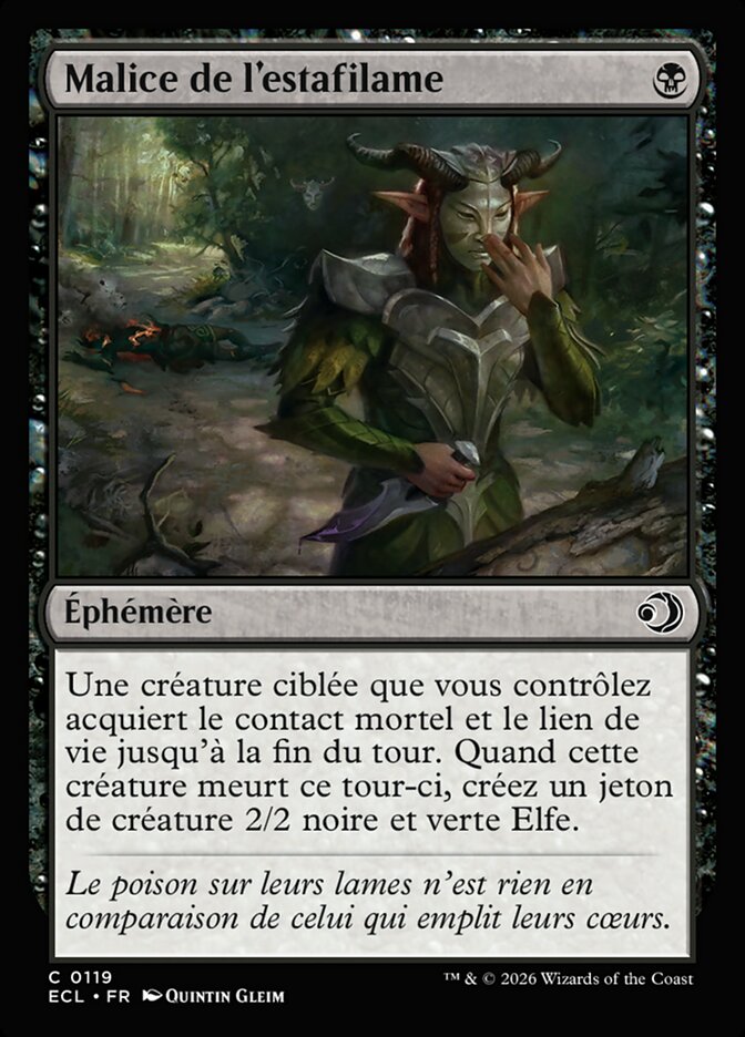 Malice de l'estafilame
