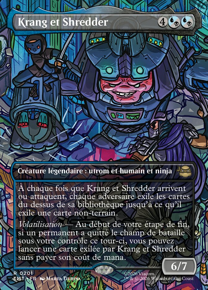 Krang et Shredder
