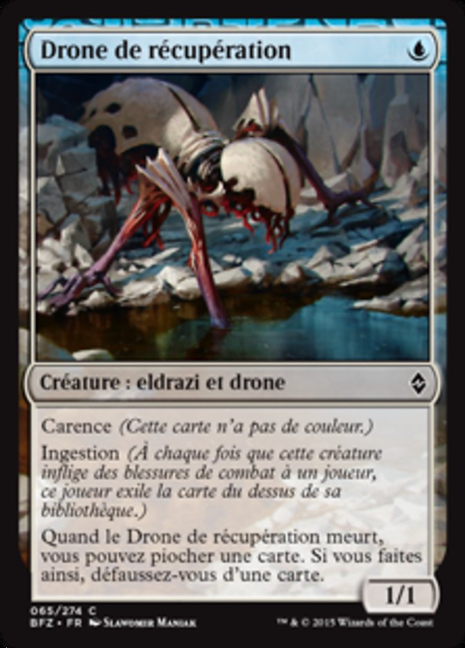 Drone de récupération