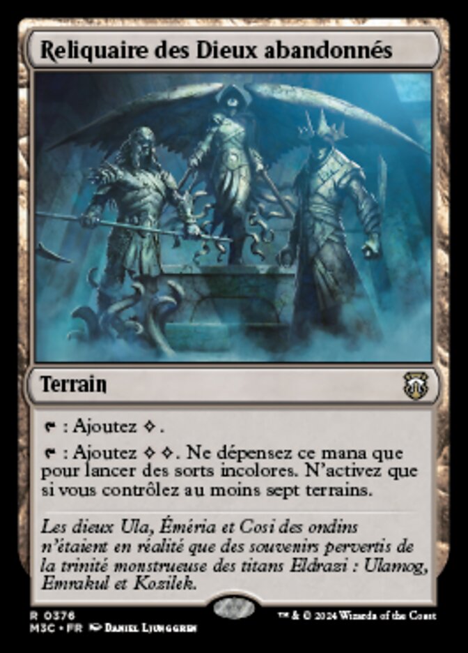 Reliquaire des Dieux abandonnés