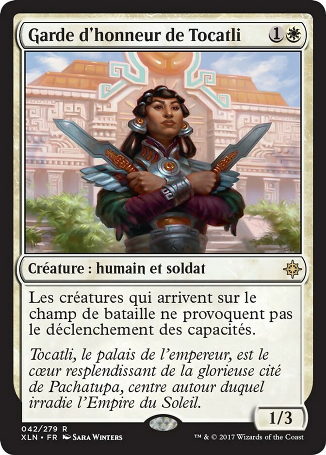 Garde d'honneur de Tocatli