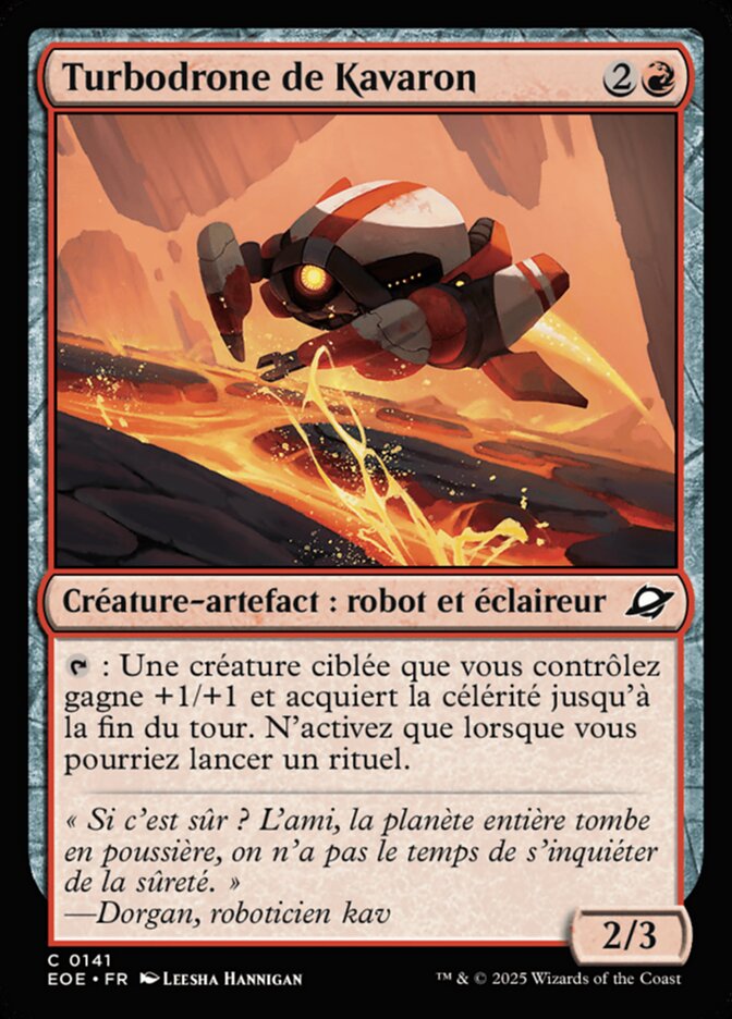 Turbodrone de Kavaron