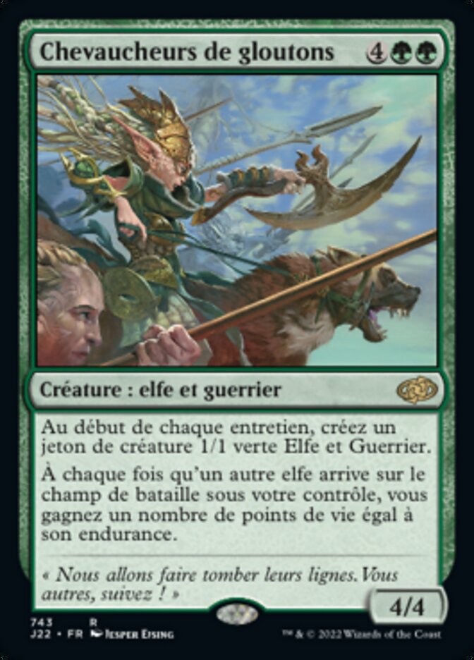 Chevaucheurs de gloutons