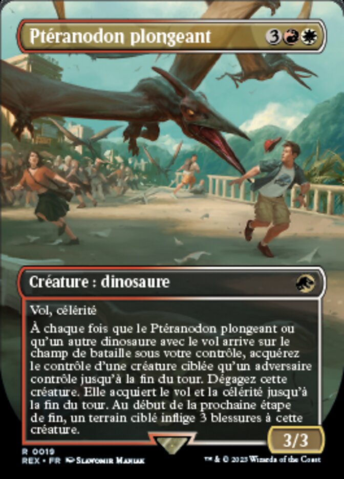 Ptéranodon plongeant