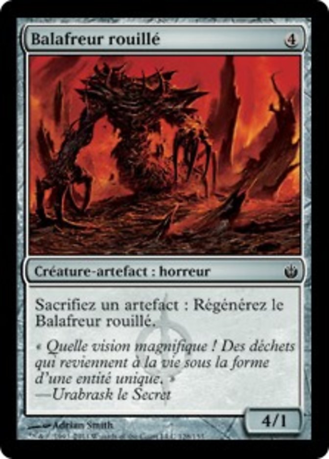 Balafreur rouillé