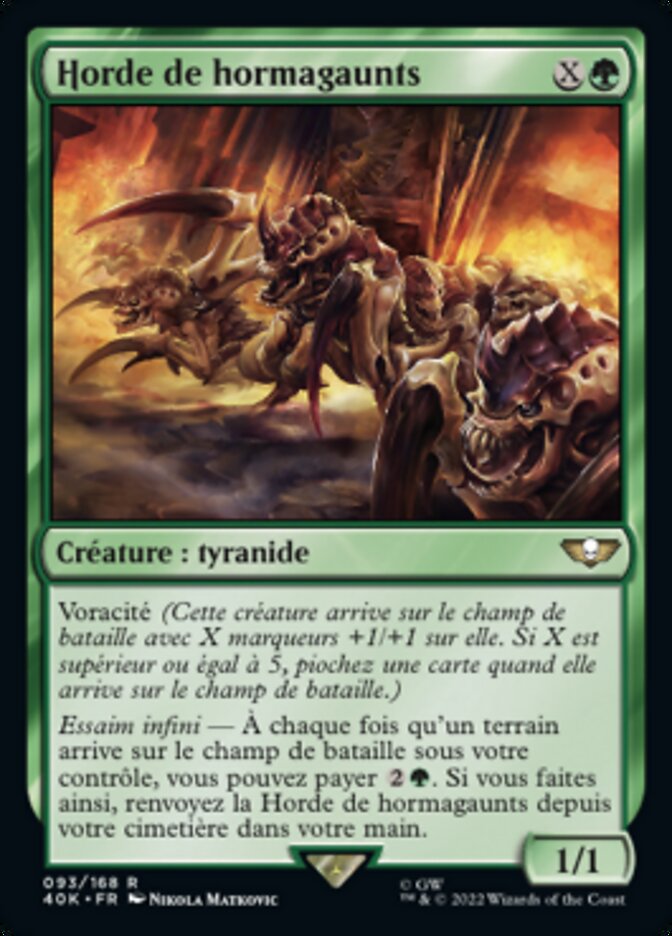 Horde de hormagaunts