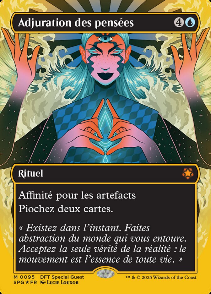 Adjuration des pensées