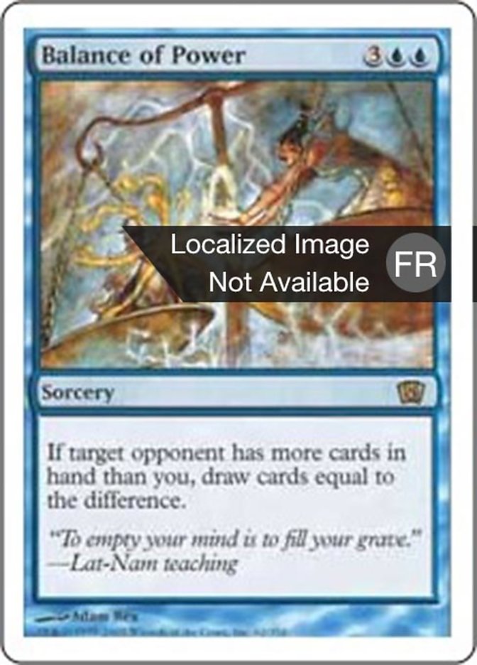 Équilibre du pouvoir