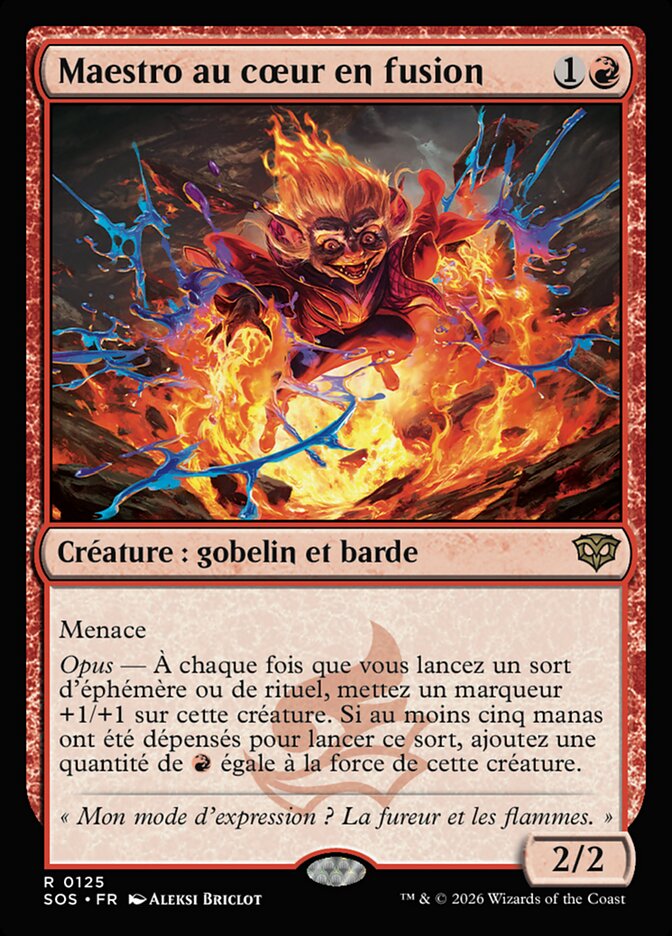 Maestro au cœur en fusion