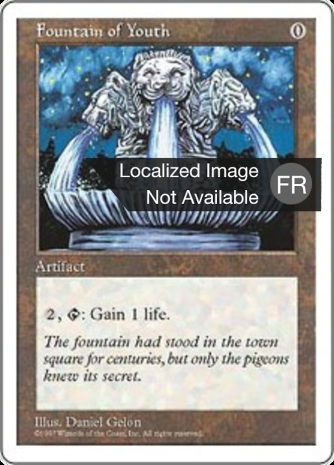 Fontaine de jouvence